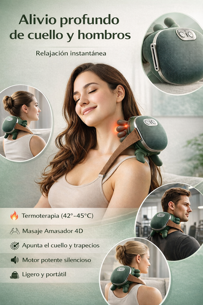 Embrace – Masajeador inteligente para cuello y espalda